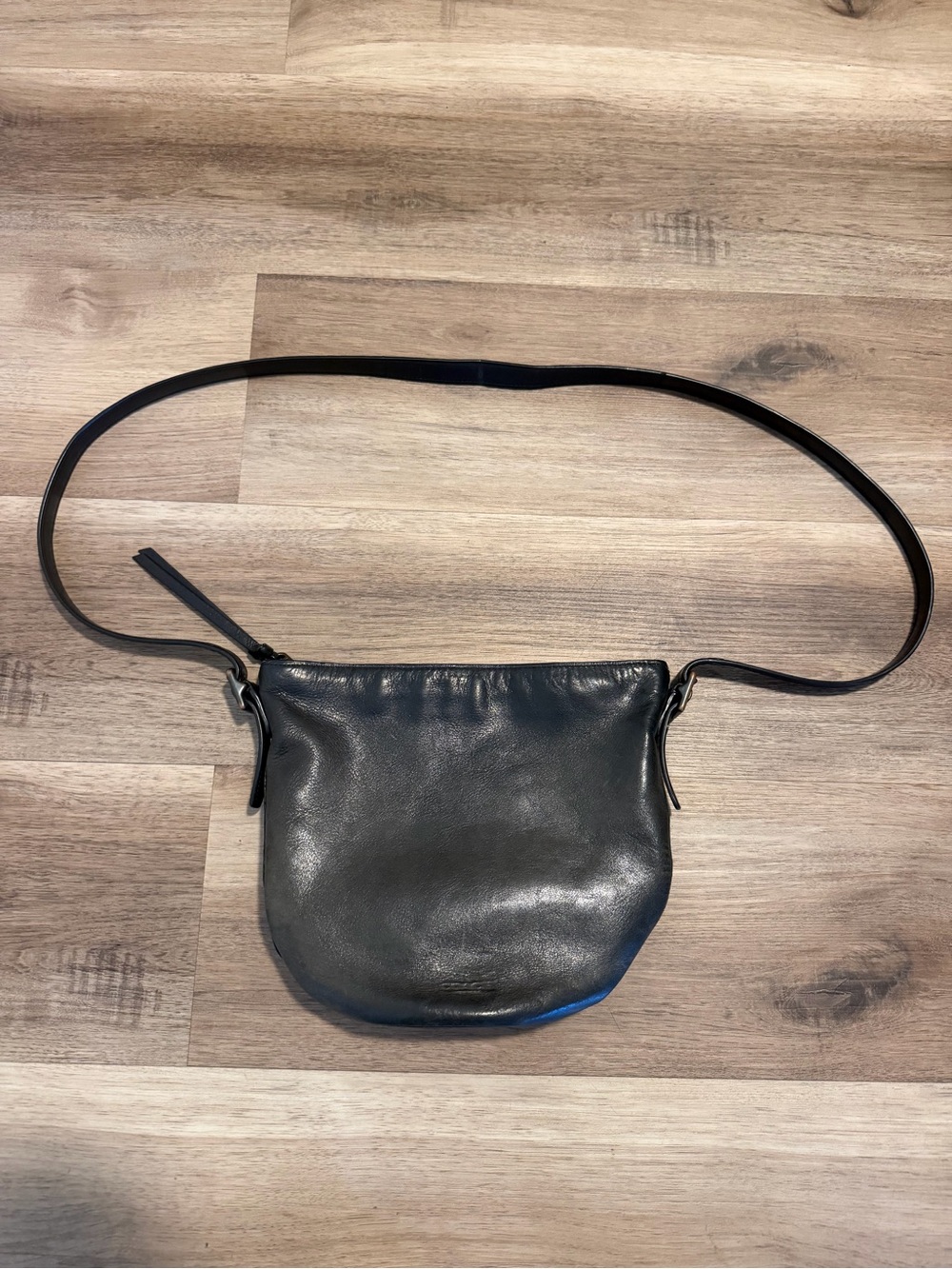 Coach  Black Leather Soho small Bucket Bag Shoulder Bag Y2K Vintage